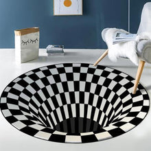 3D Vortex Illusion Rug