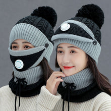 3pcs Women Winter Scarf Set