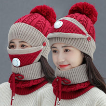 3pcs Women Winter Scarf Set